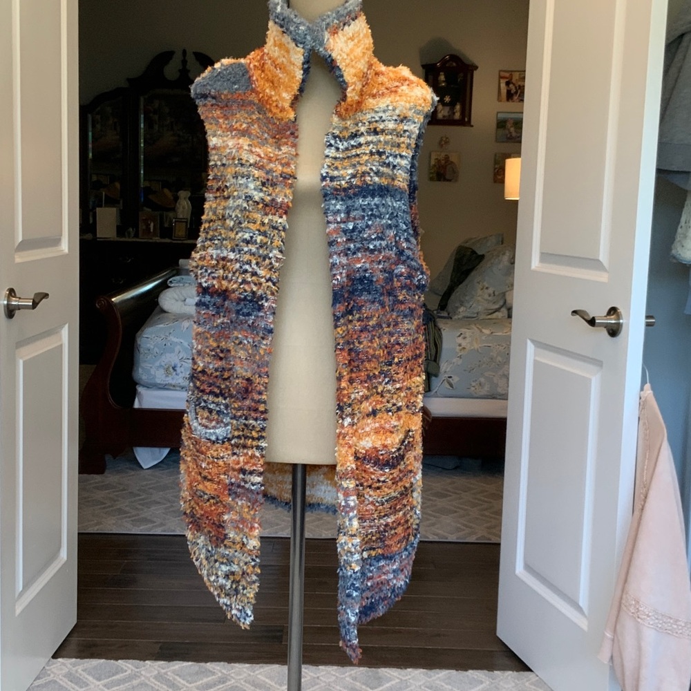 Pilcro Multicolor Knit Sweater Vest